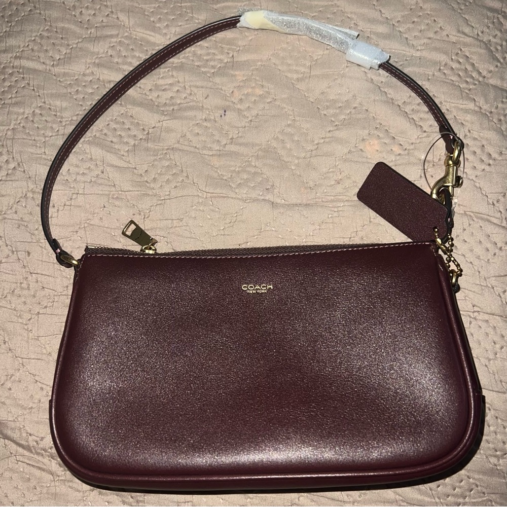 Coach Plaza Leather Bag NEW - Picture 6 of 7